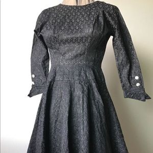 Vintage Jonny Herbert Original Black Dress